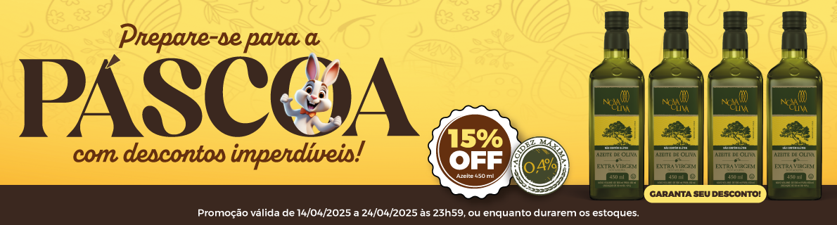 Azeites de 450ml com 15% off