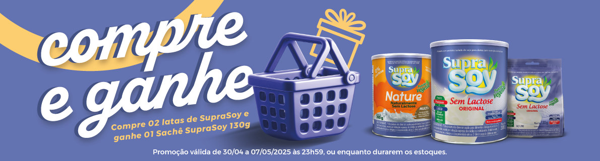 Compre e ganhe - SupraSoy